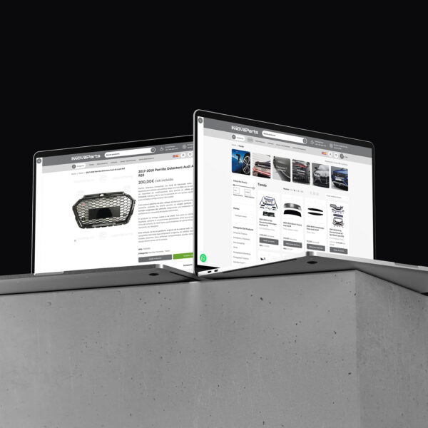 Innova Parts – Diseño web ecommerce